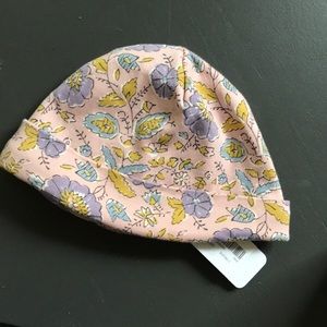Gymboree baby floral hat, 6-12 months